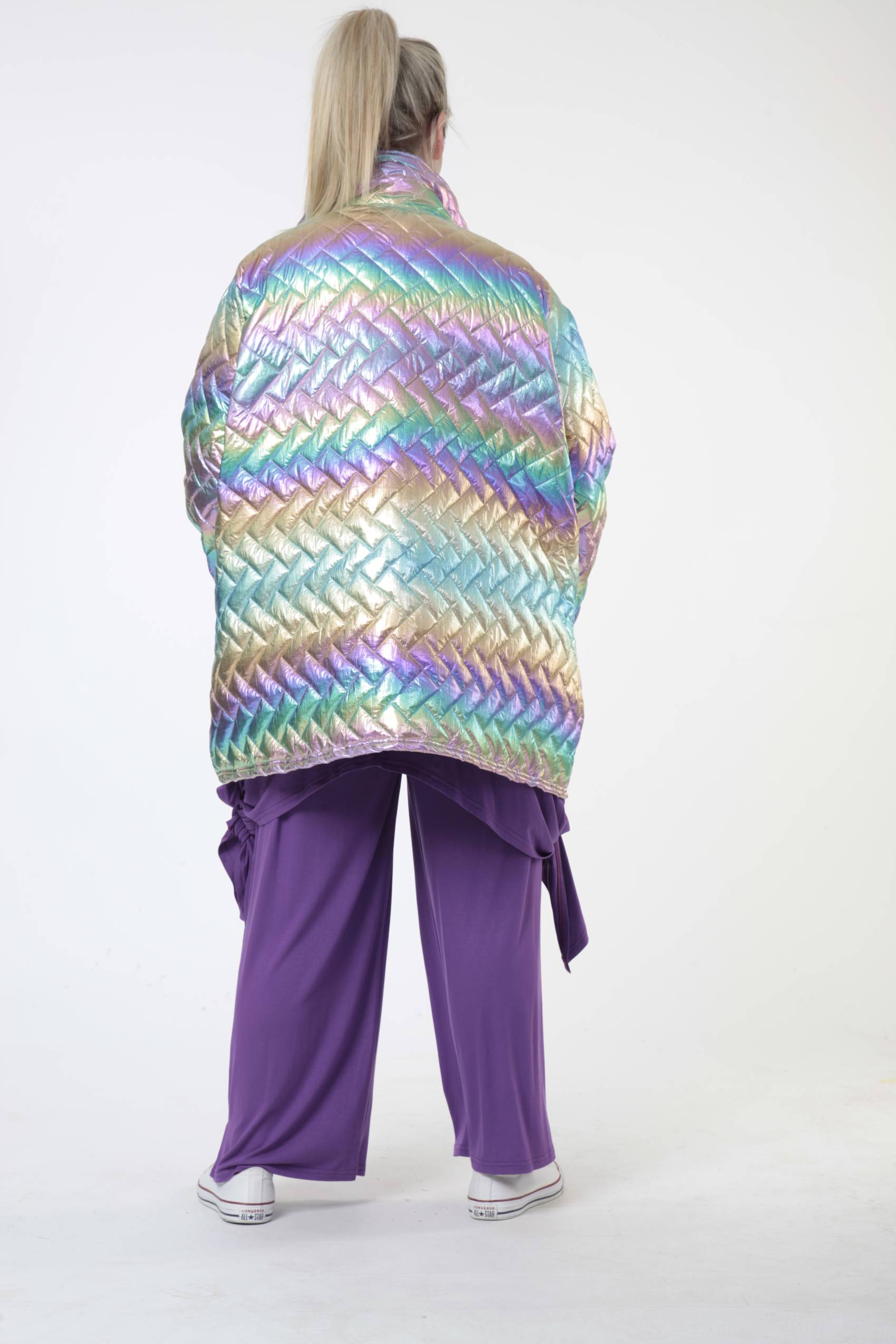 AKH Fashion Jacke in gerader Form, aus Polyester, 0608.06685, Multicolor, Schick, Modern