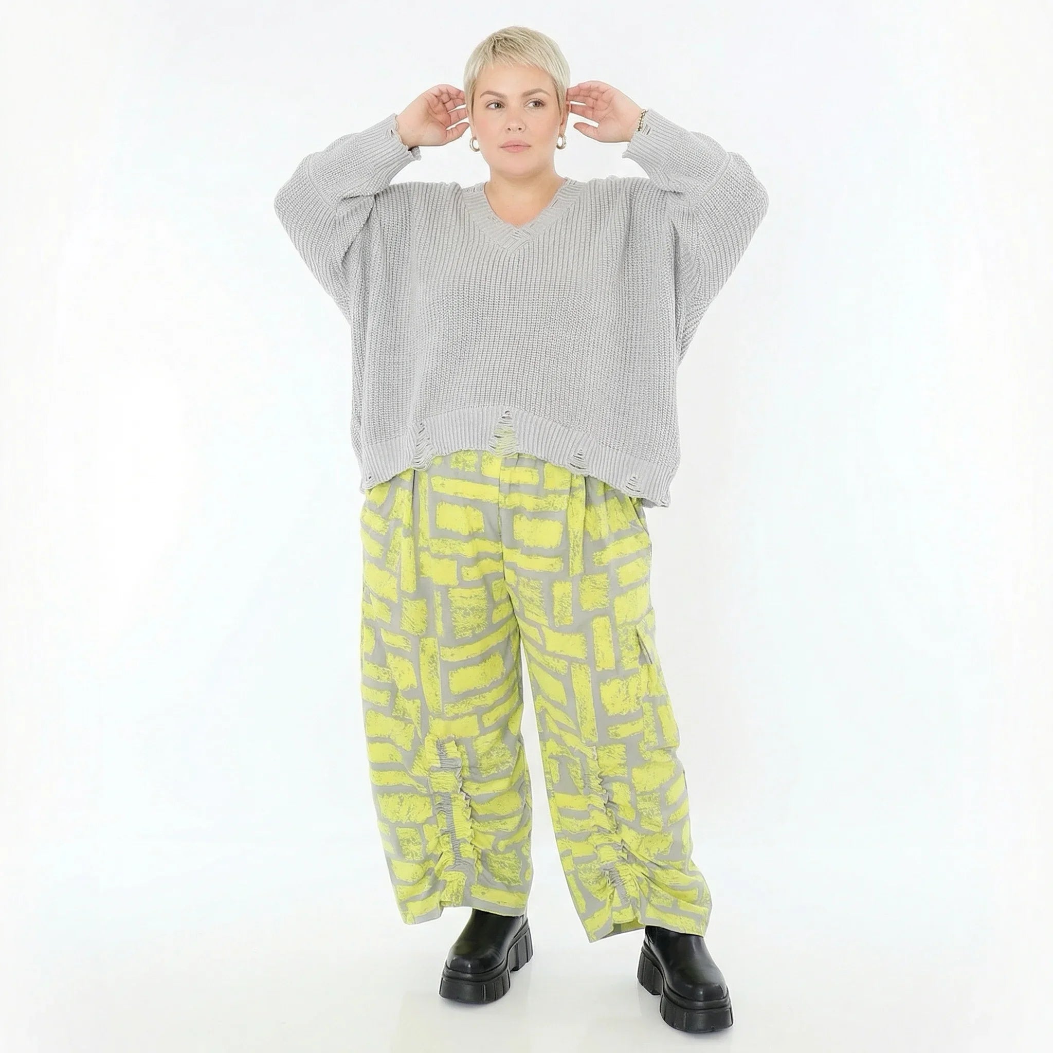 Strick & Pullover ♥ Ausgefallene Oversize Lagenlook Mode