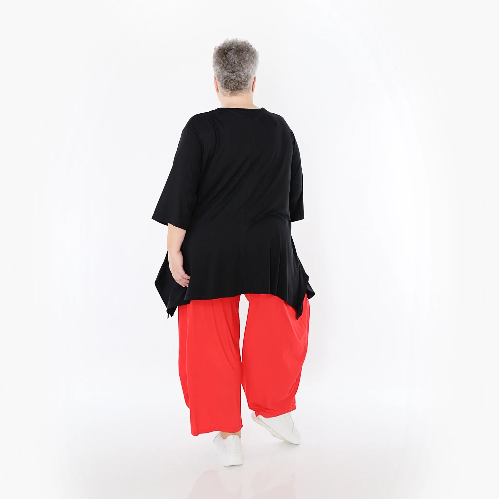  Ballonhose von AKH Fashion aus Viskose, 1233.08069, Rot, Ausgefallen, Zeitlos, Schick