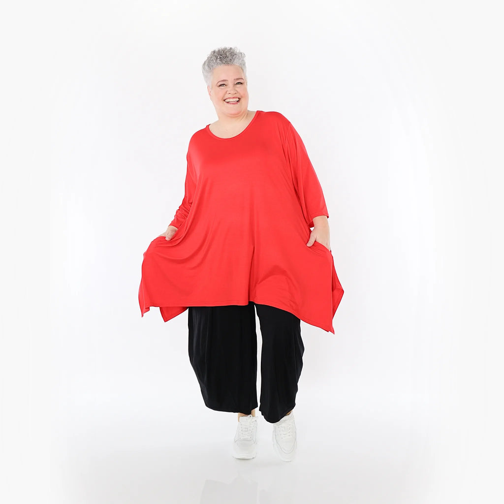  Ballonhose von AKH Fashion aus Viskose, 1233.08069, Schwarz, Ausgefallen, Zeitlos, Schick