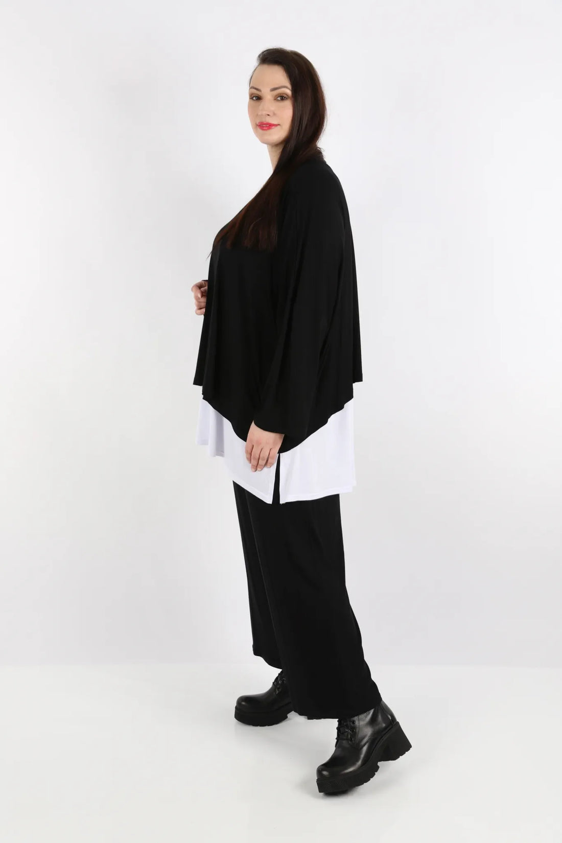  Marlene Hose von AKH Fashion aus Viskose, 1233.06852, Schwarz, Ausgefallen, Zeitlos