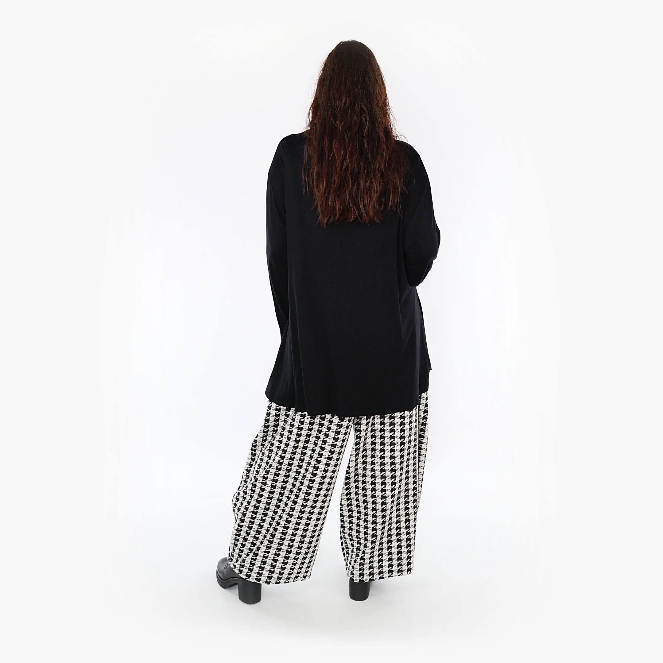  Ballonhose von AKH Fashion aus Baumwolle, 1364.08069, Weiß-Schwarz, Schick, Modern, Bequem