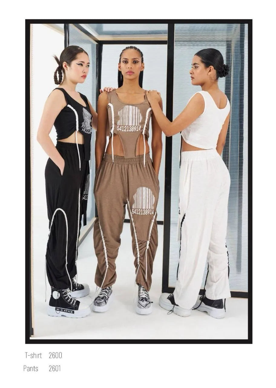  H4 Fashion Hose in gerader Form, aus Baumwolle, 2601, Schwarz, Ausgefallen, Zeitlos