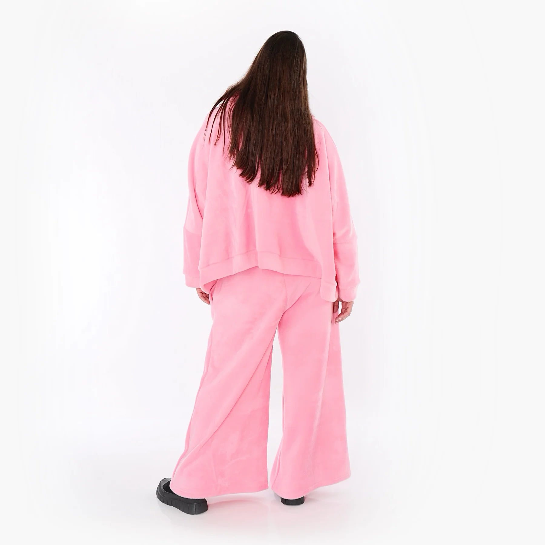  Palazzo Hose von AKH Fashion aus Baumwolle, 1547.06937, Pink, Ausgefallen, Zeitlos, Schick