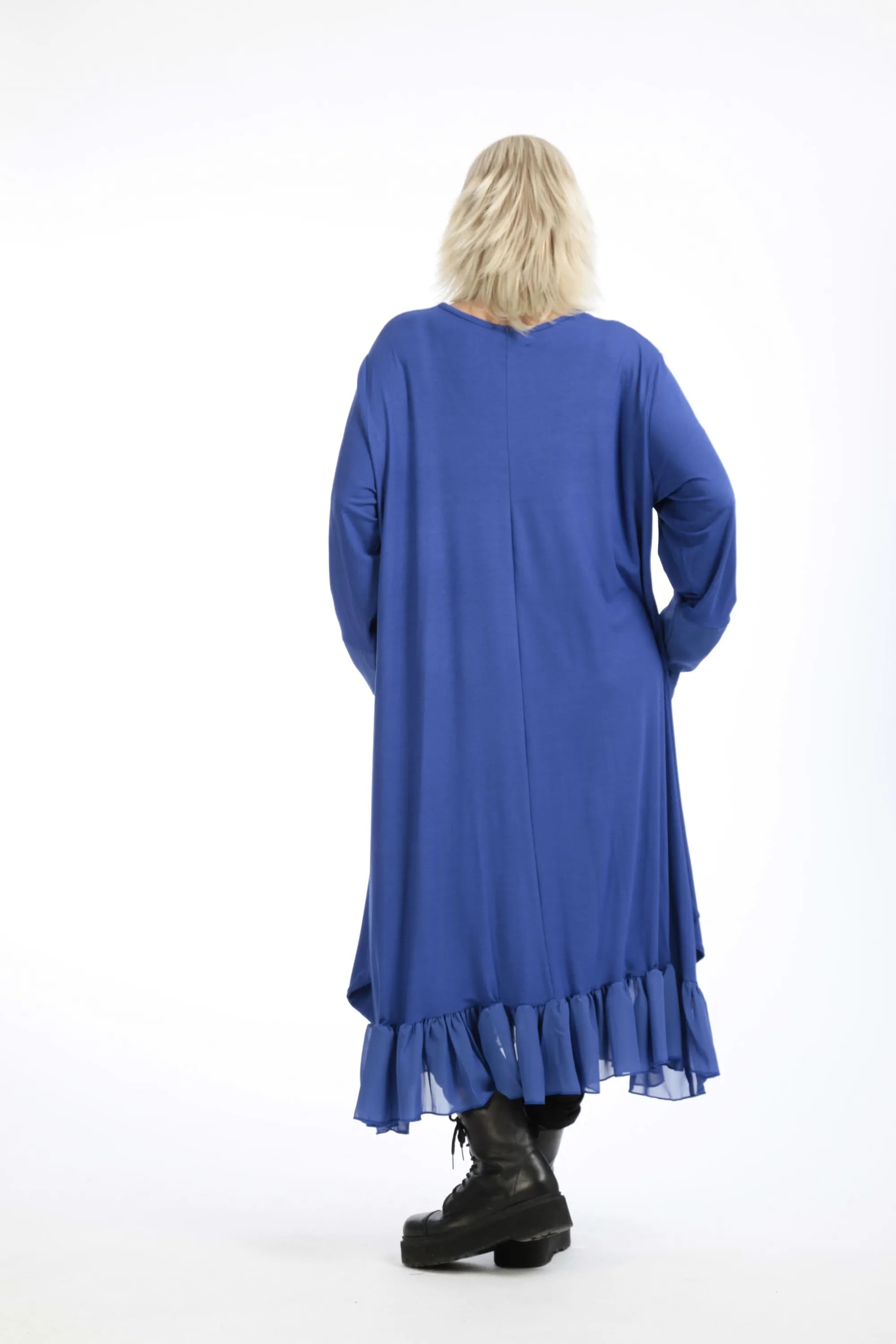  A-Form Kleid von AKH Fashion aus Viskose, 1197.05909, Blau, Schick, Modern, Bequem