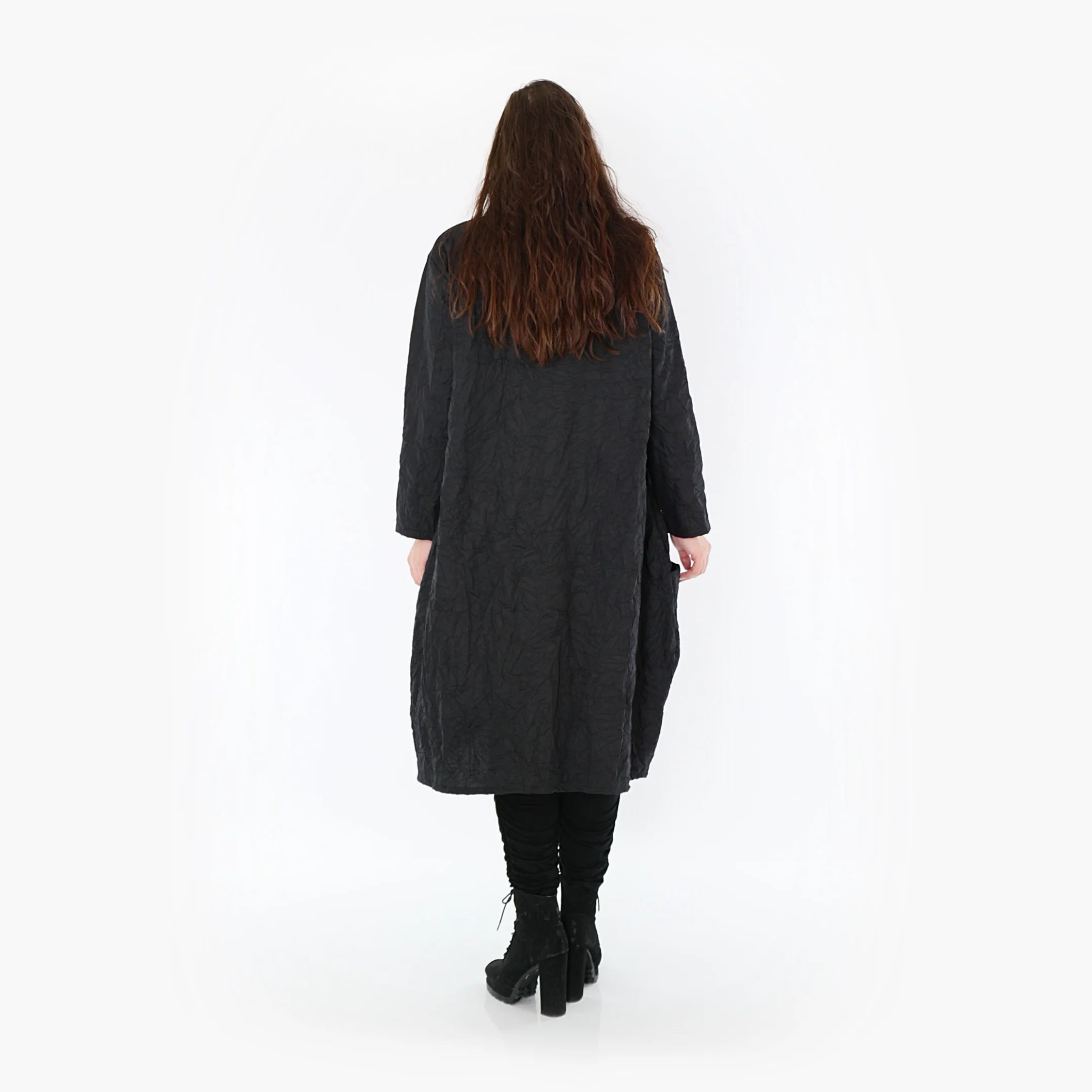  AKH Fashion Kleid in gerader Form, aus Viskose, 1372.06695, Schwarz, Schick, Modern