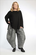 Ballonhose von AKH Fashion aus Materialmix, ausgefallene, zeitlose Lagenlook Mode