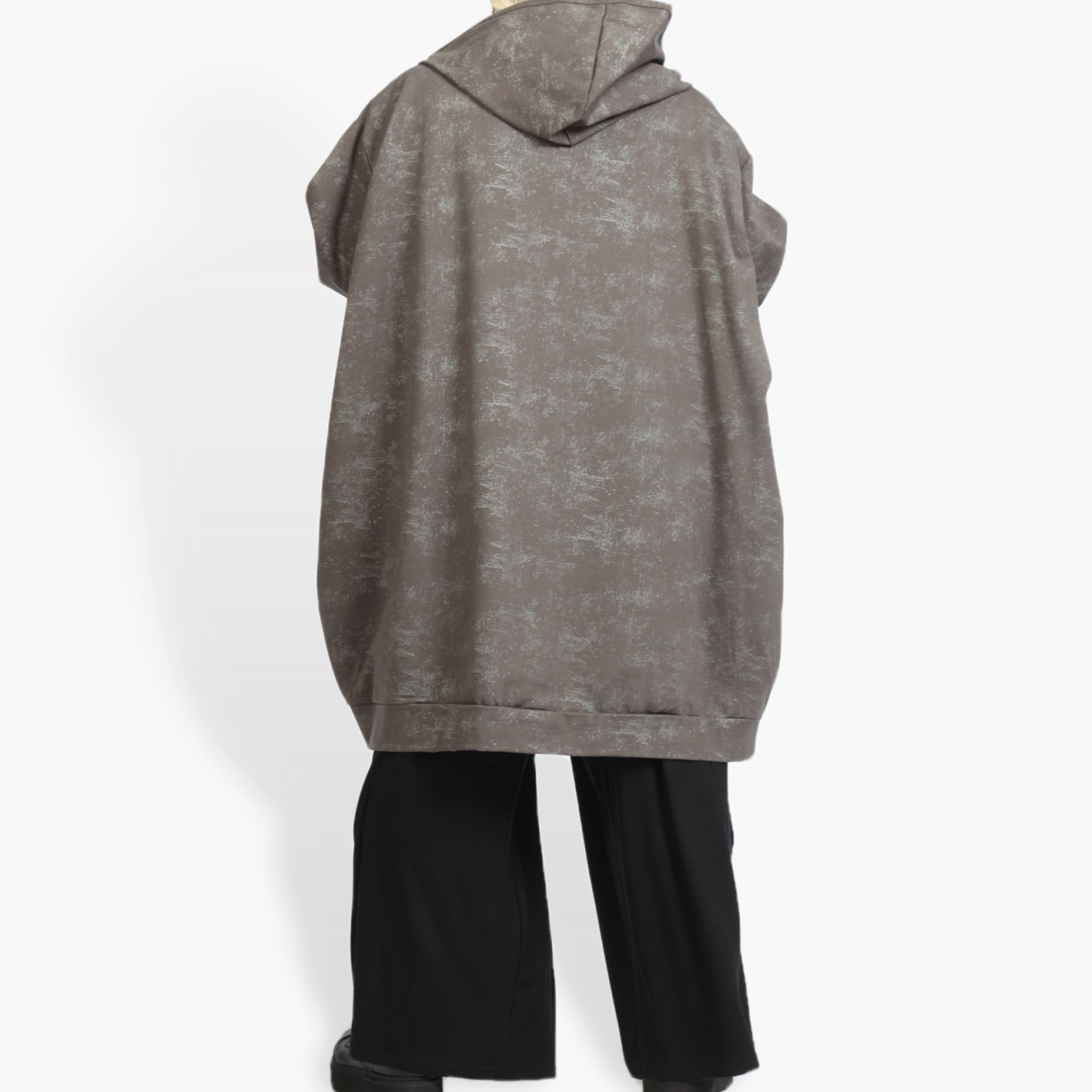  Ballonjacke von AKH Fashion aus Viskose, 0958.06819, Grau, Schick, Modern, Bequem